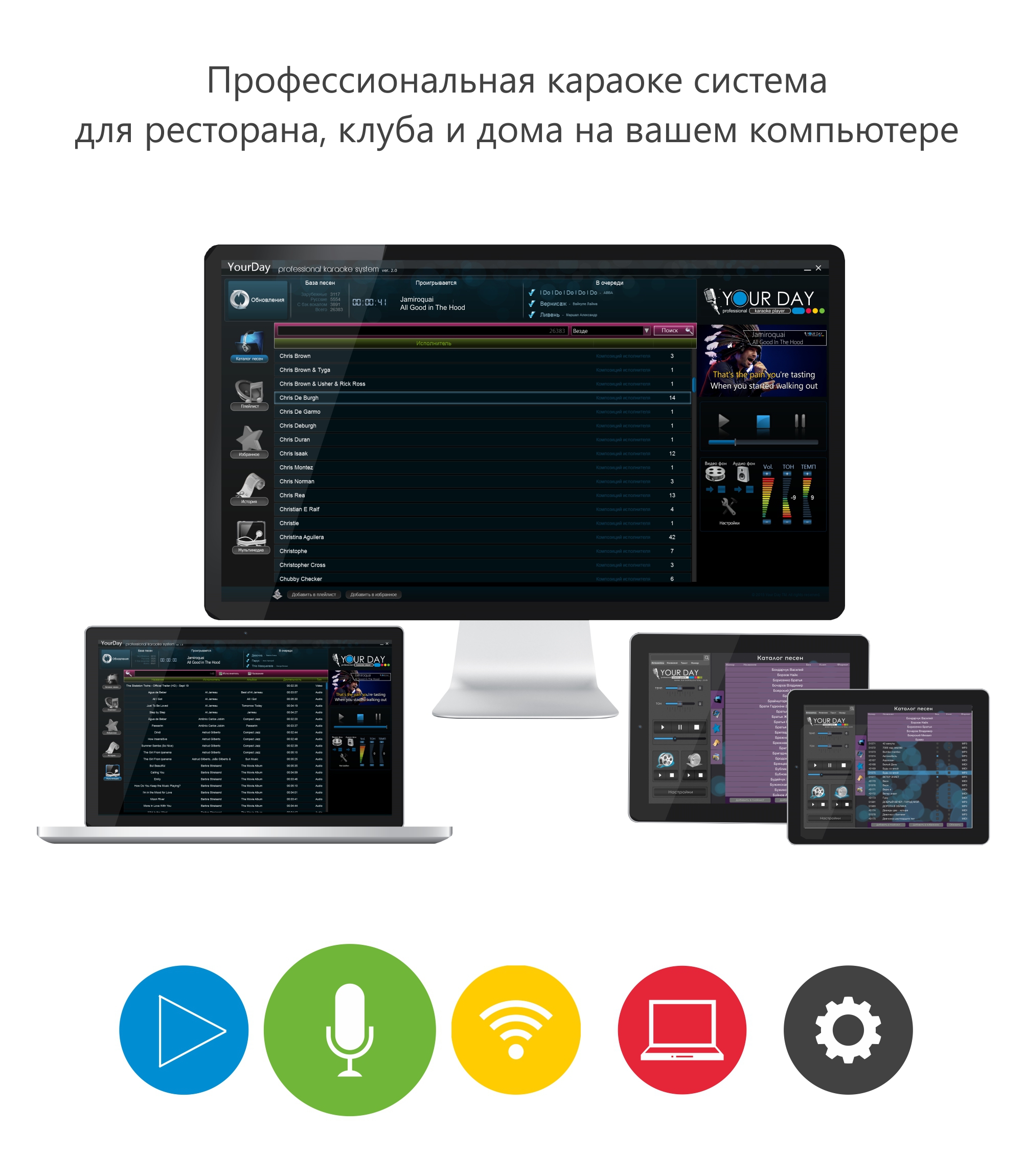 BEST караоке пакет – Караоке системы Your Day